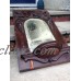 Antique French Mirror 19th Century Relief Carved Griffins Salvaged Rustic Chic   392098502944
